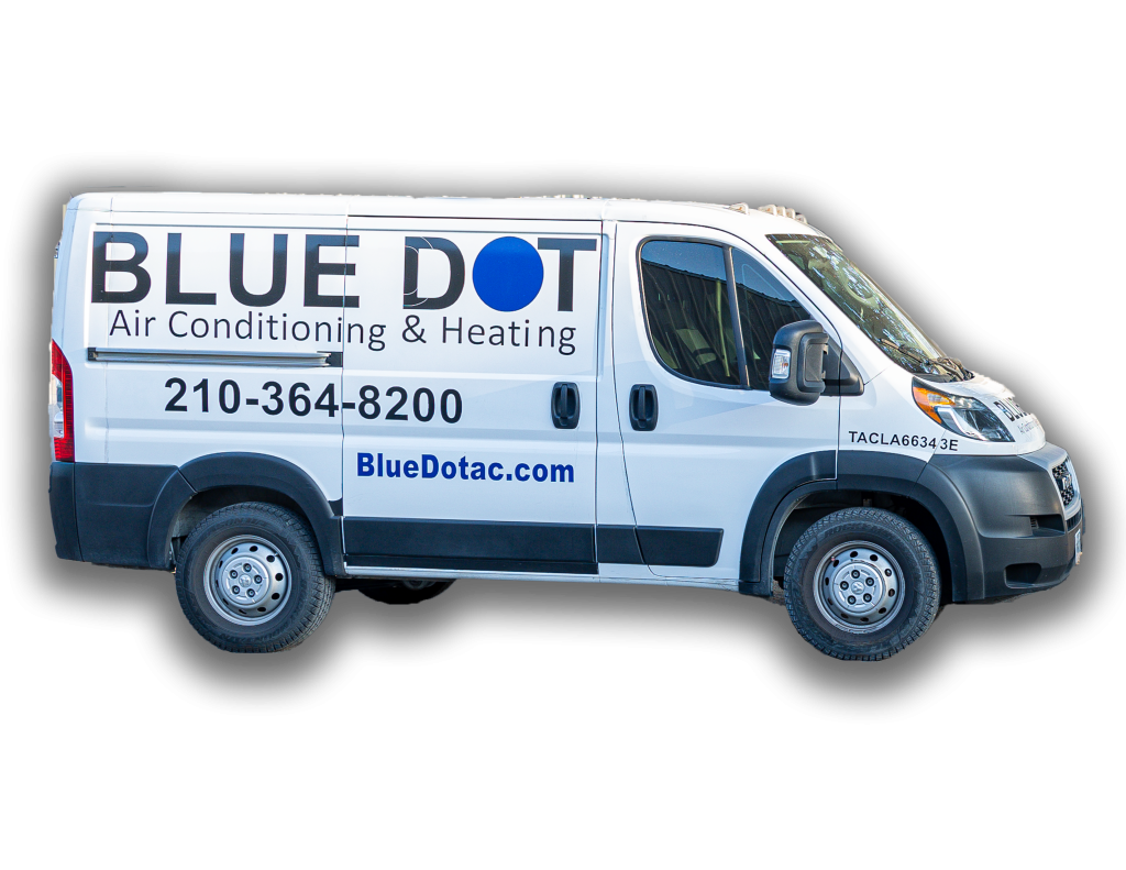 Blue Dot Truck